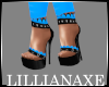 [la] Dj w/e blue heels