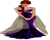 Purple and gold Silks
