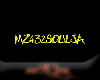 MJ*MZ432SOULJA sticker