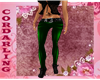 Green Pvc Pants