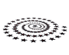 black/red spiral star