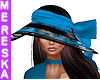 Lotita Blue Lace Hat