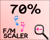 3D!- FEET SCALER 70%