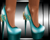 Teal Leonie Shoes