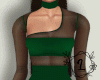 P* delphine green dress