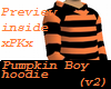 Pumpkin Boy Hoodie (blk)