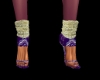 1 hot mama purple heels