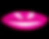 Lady's Pink gloss lips