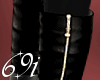 Cross Leather Boots