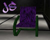 Purple cuddle Chair