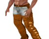 rugged brown chaps