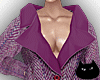 0123 Tweed Jacket Purple