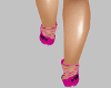 cute pink high heels