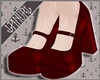⚓ | 50's Pumps Red