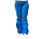 Blue Bagy Designer Pants