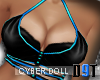 |D9T| CyberDoll Top Blue