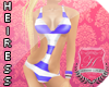 -H- Purple Stripe Bikini