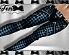 Punk Checkered Jeans