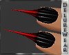 (DW) Needle Nails Red