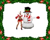 xmas dancing Snowman