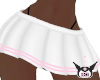 white and pink skirt