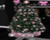 pink christmas tree