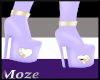 Harnessed Heel Purple