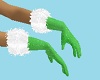 Grinch Gloves