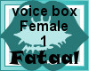 Voice box 1 female