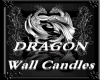 DRAGON Wall Candles