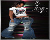 Skull Belted Jeans