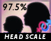 Head Scale 97.5 % -F-