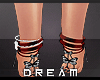 DR| Dark Red Feet