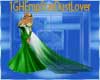 Green Emprs Elsa Gown