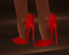 Red Velvet Heels