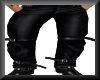[LM]Strapped Pants M-Blk