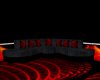 Crimson Club Couch