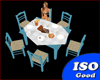 Greek Tavern Set Table