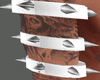 !M! ARM SPIKE WHITE (R)