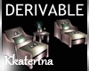 [kk] DERV. Chairs Set 38