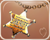 !NC Sheriff Badge Chain
