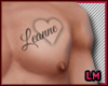 LM - Leanne name tattoo