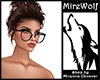 MW- Black Glasses