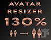 Avatar Scaler 130% ♛