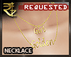 ! Golden Girl Necklace