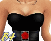 (B4) Black Rose dress