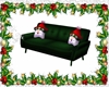 Christmas Sofa Green