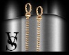:VS: Gold Long Earrings