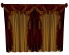 Animated Red Gold Drapes