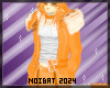 Orange Fur Jacket *NB*